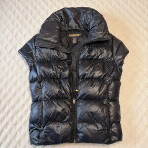Polo Ralph Lauren Rugby Limited Edition Puffer Down Vest Zip Up Women XS